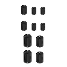 10PCS Ring Core Ferrite Clips Reduce Electromagnetic Interference Improve Signal
