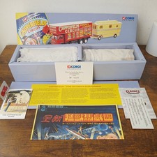 Corgi Chipperfields Circus.  Foden Closed Pole Truck With Caravan 97888. Vgc