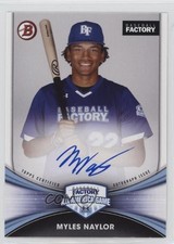 2024 Bowman Under Armour All-America Game Myles Naylor #AA-MN Auto 3gr