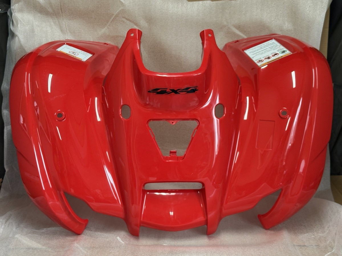 07-13 Honda Rubicon RANCHER 420 FRONT FENDER RED PLASTIC TRX420