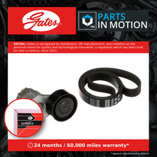 Image of Drive Belt Kit K016PK1198 Gates Set 117203694R 117206843R 117209782R 7701476476