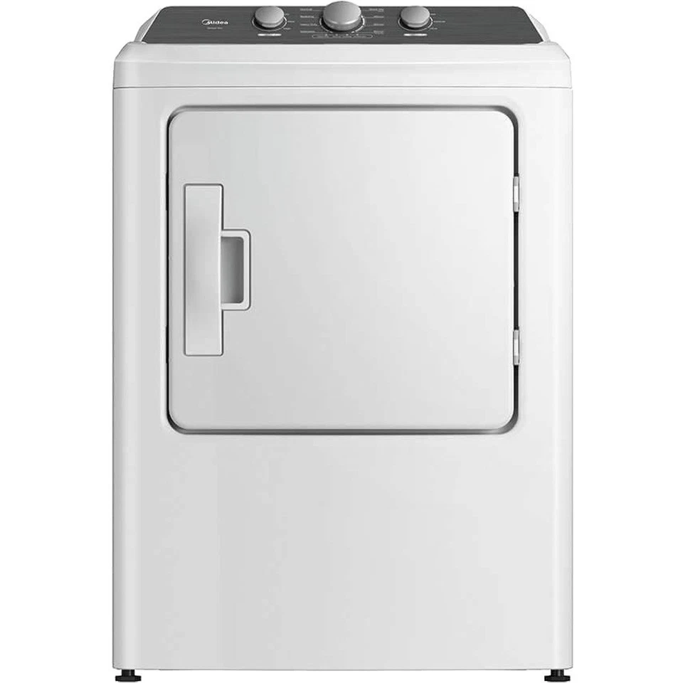 Midea 4,1 cu. Lavadora de carga superior y 7,0 ft³ Combo secadora eléctrica ft. - blanca Foto 3 de 4