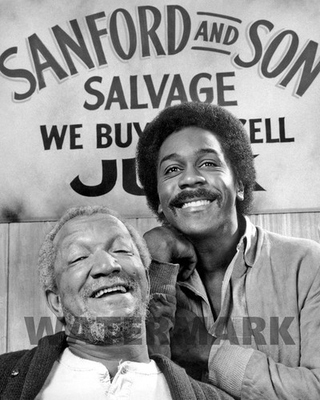 #ad TV Show SANFORD AND SON Glossy 8x10 Photo Redd Fox and Demond Wilson Print $5.99