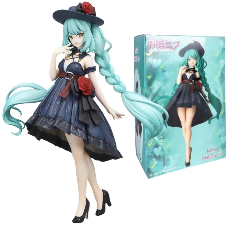20CM Anime figure Trio Try iT Hatsune Miku Hot Action Figure Gift Action Doll