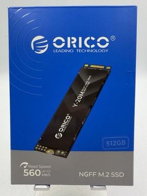 ORICO M.2 2280 SATA SSD, 512GB Internal M.2 SSD with B+M Key