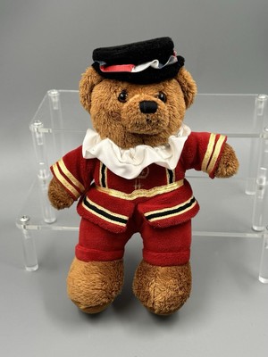 Harrods Beefeater Bear Luxus Teddy Bär Plüsch Stofftier London Royal 19 cm
