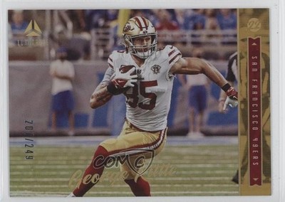 2022 Panini Luminance Gold /249 George Kittle #98 05k6