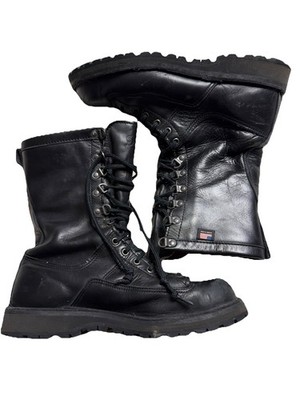 Danner Fort Lewis Boots Mens 10  Black Leather Goretex Vibram Boots 29110