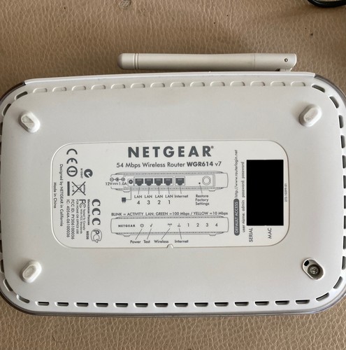 Netgear WGR614 v7 Wireless Router - Bild 3 von 3