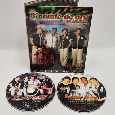 El Binomio de Oro de America Marca Registrada DVD CD Set 2009 Multizone VG+ Test