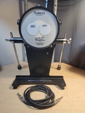 Roland Kd-85 Bk V-Drum Mesh Kick Pad W/ Mono Cable - kd 85 80 Black td 3V4