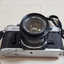 Canon AT-1 Film Camera with Lens, Battery  Film, Used