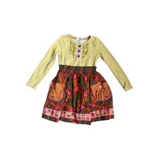 Matilda Jane Make Believe As A Princess Dress Girls Size 4 Mixed Print Floral 4T