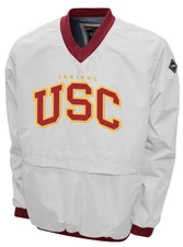 USC Trojans Franchise Club Members Windshell Jacket - White