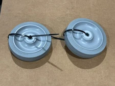 Colson Wheel 2.00005.441 - 5 x 1-1/4 Performa Rubber 3/8 Delrin Bushing Qty 2