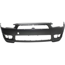 Front Bumper Cover Primed For 2008-2015 Mitsubishi Lancer Capa Certified