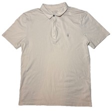 AllSaints Polo Shirt Men  s M Cotton Sport Regular Fit All Saints Golf Casual