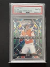 2024 Panini Prizm Bo Nix #11 Prizmatic GREEN PRIZM PSA 10 GEM MINT Rookie RC"