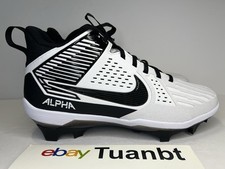 BRAND NEW Nike Alpha Menace Strong Lineman Football White/Black IB2572-100