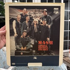 VTG Mash Goodbye,Fairwell,And Amen CED Lazer Video CBS Fox Video Great Cond.1983