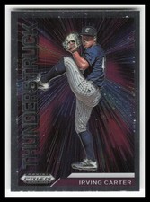 2021 Panini Prizm Draft Picks Thunderstruck #14 Irving Carter