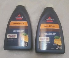 Bissell 2 Wood Floor Cleaning Formula 8 Fl Oz Lemon Scent Pet  Family Safe