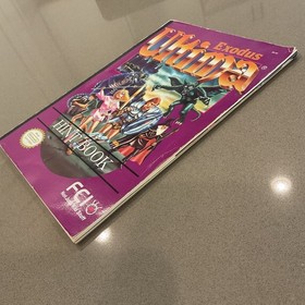 LOOSE PAGES Ultima Exodus Hint Book Nintendo, 1989 Vintage NES Strategy Guide