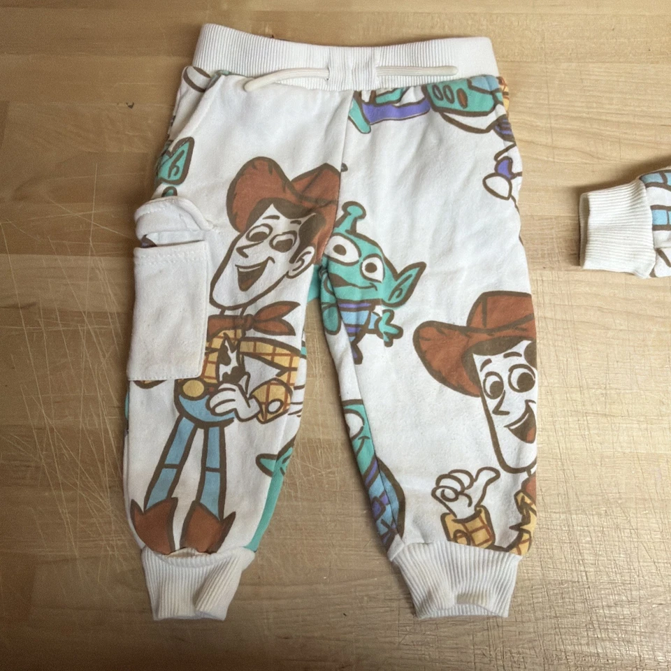 Pixar Toy Story Kid Sweatshirt Buzz Lightyear Hoodie Toddler Size 18 Months - Image 2 of 4