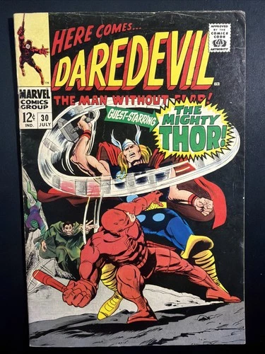 Daredevil #30 1967 Silver Age 1st Print Vintage Marvel Comics VG *A3