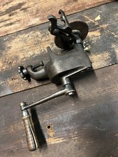 Antica Mola Manuale Affilatore Vintage Old Antique Attrezzo Smerigliatrice Iron