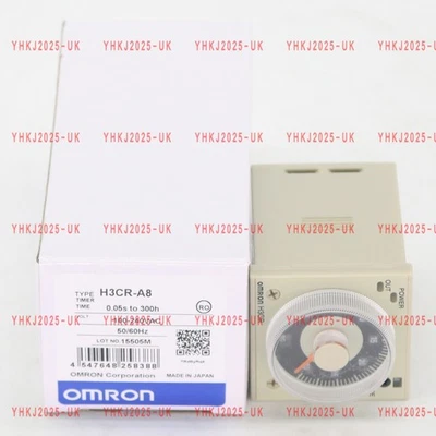 1pcs NEW IN BOX OMRON Timer H3CR-A8 ( H3CRA8 ) 100-240VAC Free shipping - Image 1 of 4