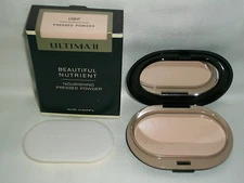 Ultima II Beautiful Nutrient Nourishing Pressed Powder LIGHT .32 oz New RARE