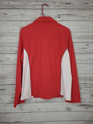 Liz Claiborne Red Soft Stretch Denim Women's Size XL Lightweight Jacket Coat - Picture 6 of 12
