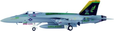 Hogan McDonnell Douglas F/A-18E Hornet U.S. Navy USN ''Gunslingers'' 1:200 Modellf