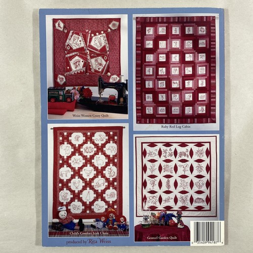 American School Of Needlework Learn To Do Redwork By Rita Weiss Paperback 1999 - Imagen 2 de 7