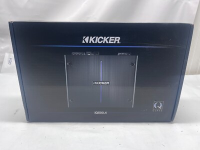 KICKER Q-CLASS IQ500.4 Kicker 4-Channel DSP Digital IQ Amplifier Amp
