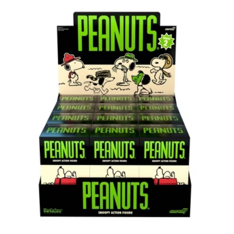 Super 7 Peanuts Wave 2 Snoopy Collectible Blind Box Figures