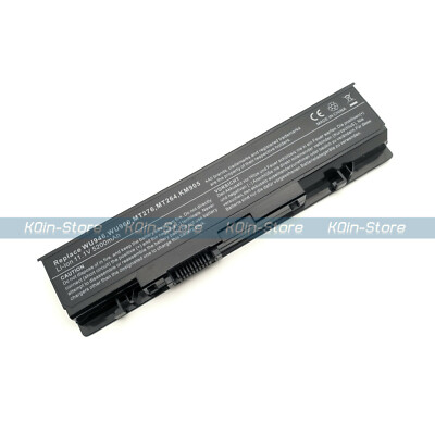 Batteria Sostitutiva Per Laptop Dell Studio 1558 1555 1537 1535 - 11.1V 5200mAh, Compatibile Con Codici WU946, KM958, MT264, 312-0701 - 10