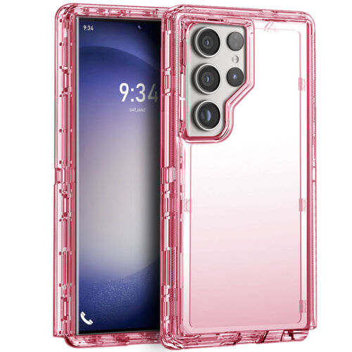 For Samsung S25 S24 S23 S22 S21 S20 Ultra/+ Case Shockproof Hybrid Clear Cover - Picture 30 of 49