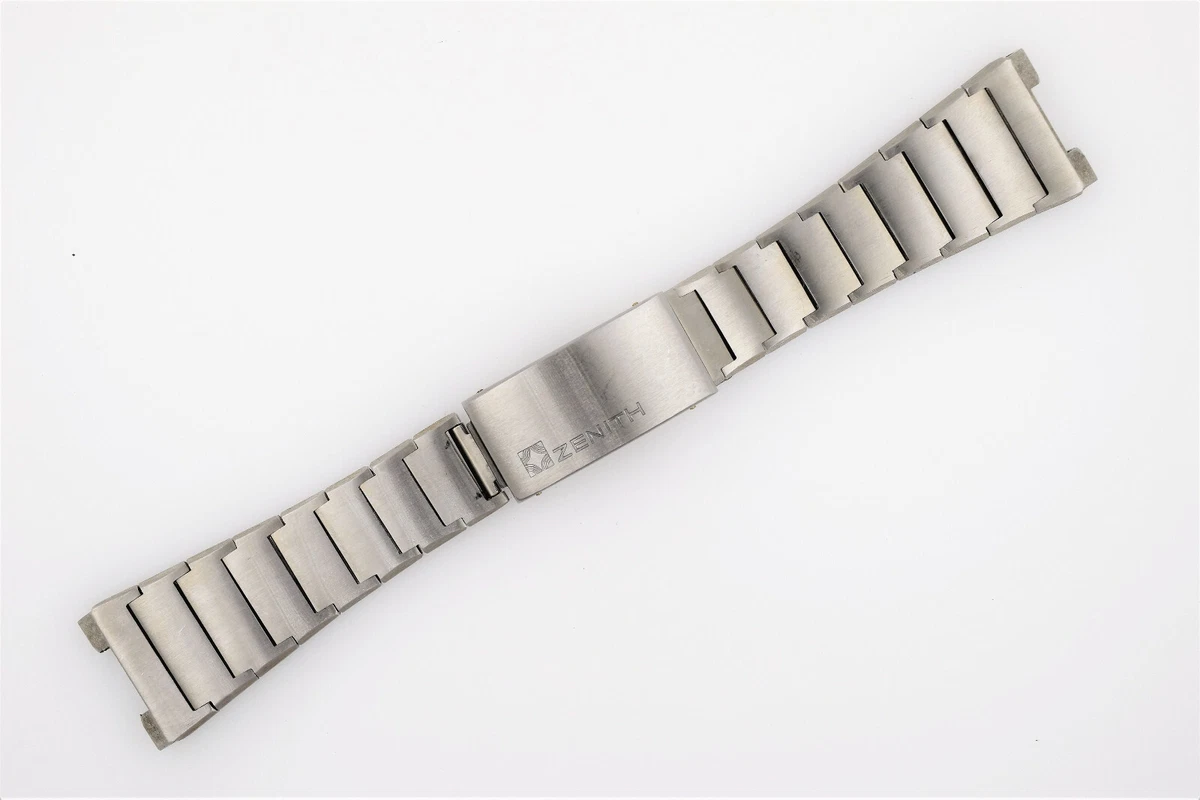 Cinturino acciaio deals zenith vintage