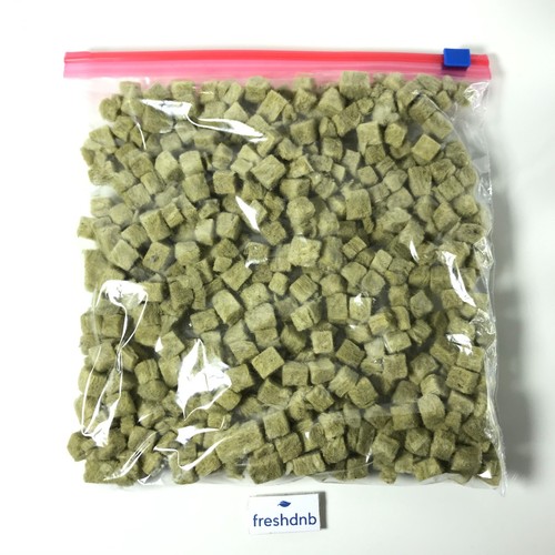 Grodan Rockwool Cubes 0.5L Grow Media Propagation Hydroponics Seeds Cuts - Picture 2 of 2