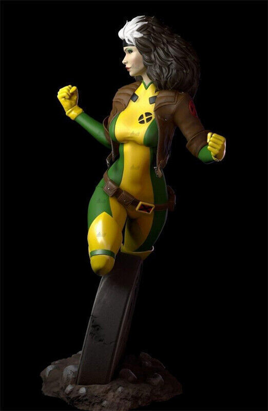 Rogue X-Men 3D Printing Unpainted Model GK Blank Kit Figure Rogue X-Men 3D Printing Unpainted Model GK Blank Kit Figure