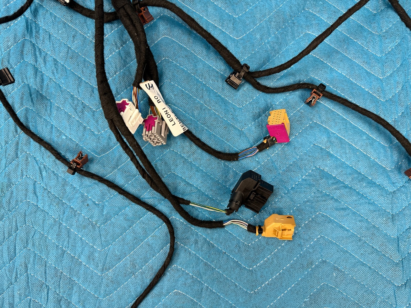 Bentley Continent Flying Spur Under Dashboard Dash Wiring Harness 2006-2012 OEM