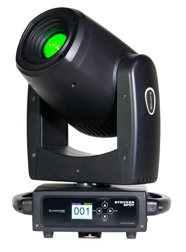 Eliminator Lighting ADJ Stryker Spot 7 Colors 150W LED Moving Head Spot Light - Picture 2 of 8