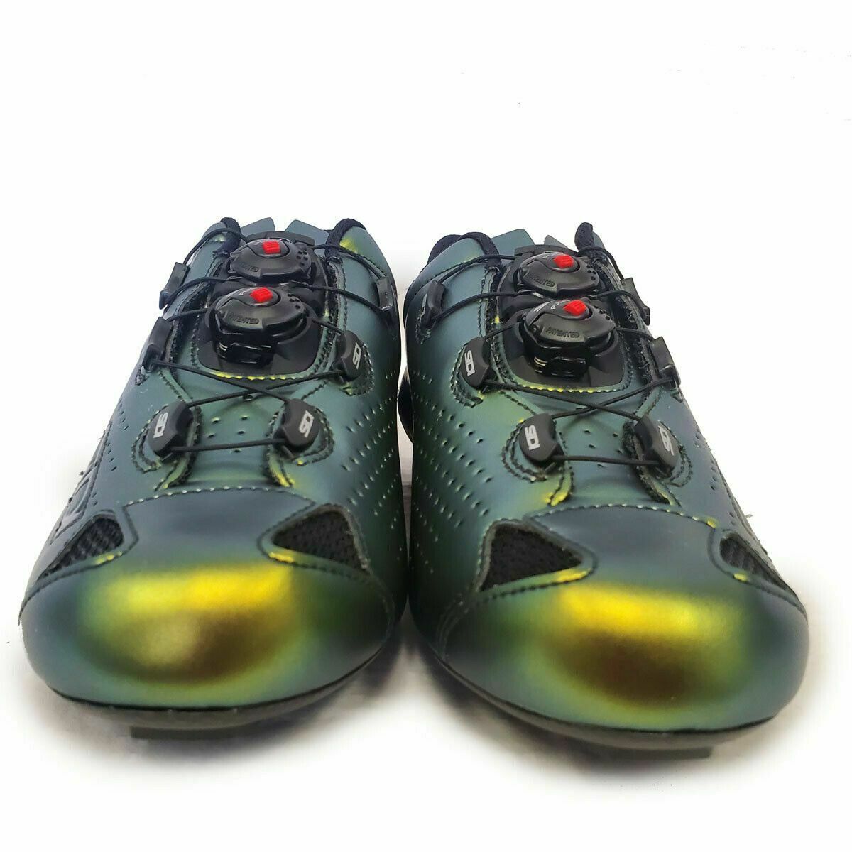 Sidi Men's Shot 2 Road Bicycle Shoes Gold Silver EUR 45 / US