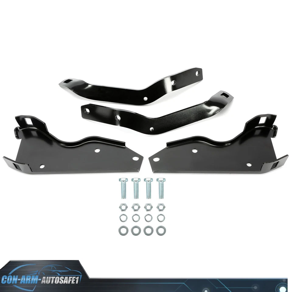 Rear Bumper Brackets For Ford F-100 F-250 F-350 f100 f250 f350 Pickup 1964-1979 - Imagem 2 de 4