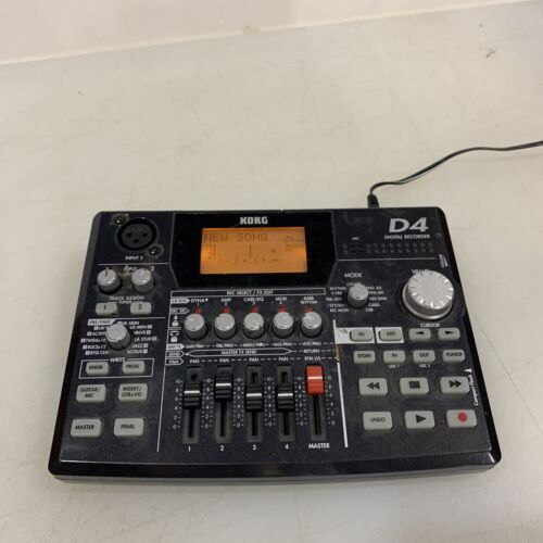 Korg D4 Portable 4-Track Digital Recorder - Picture 1 of 6
