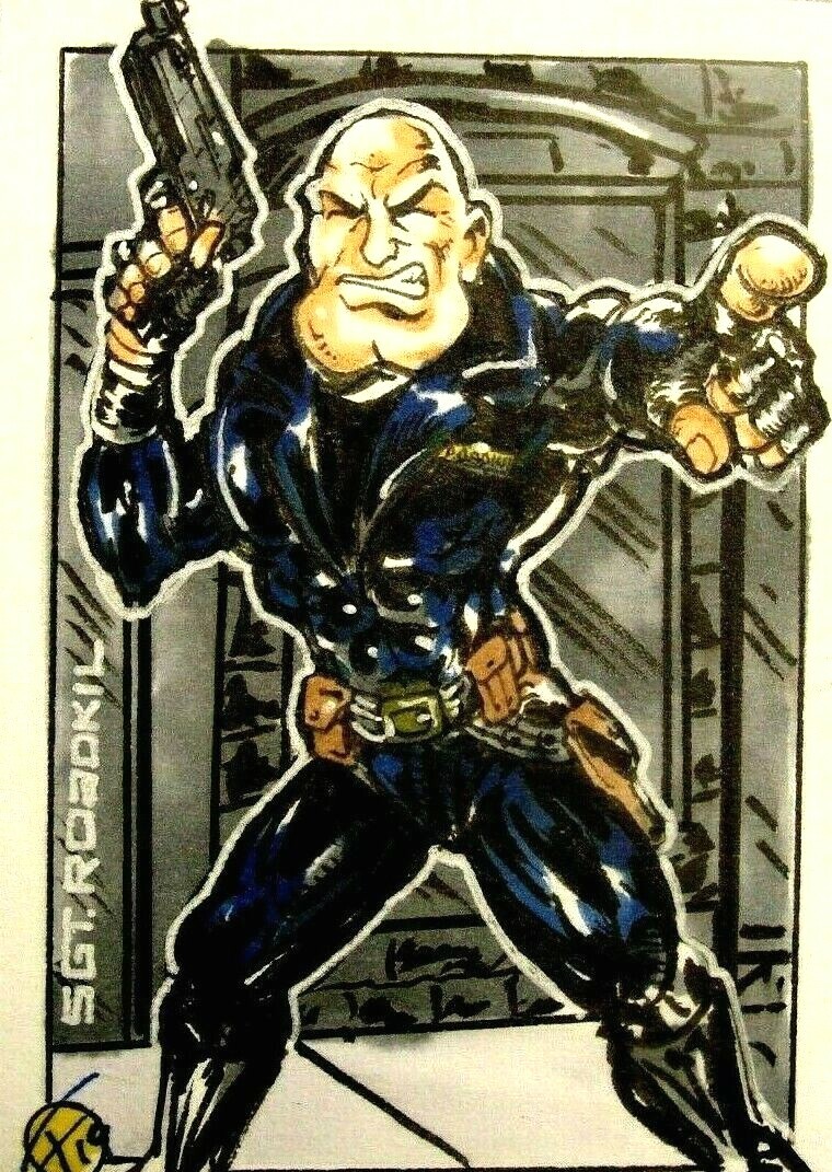 2019 Viceroy Artist's Choice Premium Sketch FloydMan SGT. Roadkil eBay