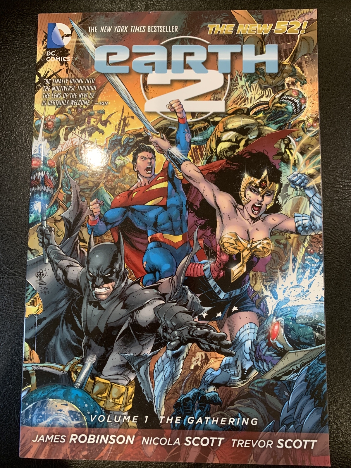Earth 2 Vol. 1: The Gathering (The New 52) by Robinson, James in New