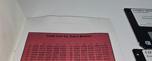 Cobra Mission - Panik in Cobra City v1.3 von Megatech 1992 5-Scheiben Handbuch - Bild 4 von 6